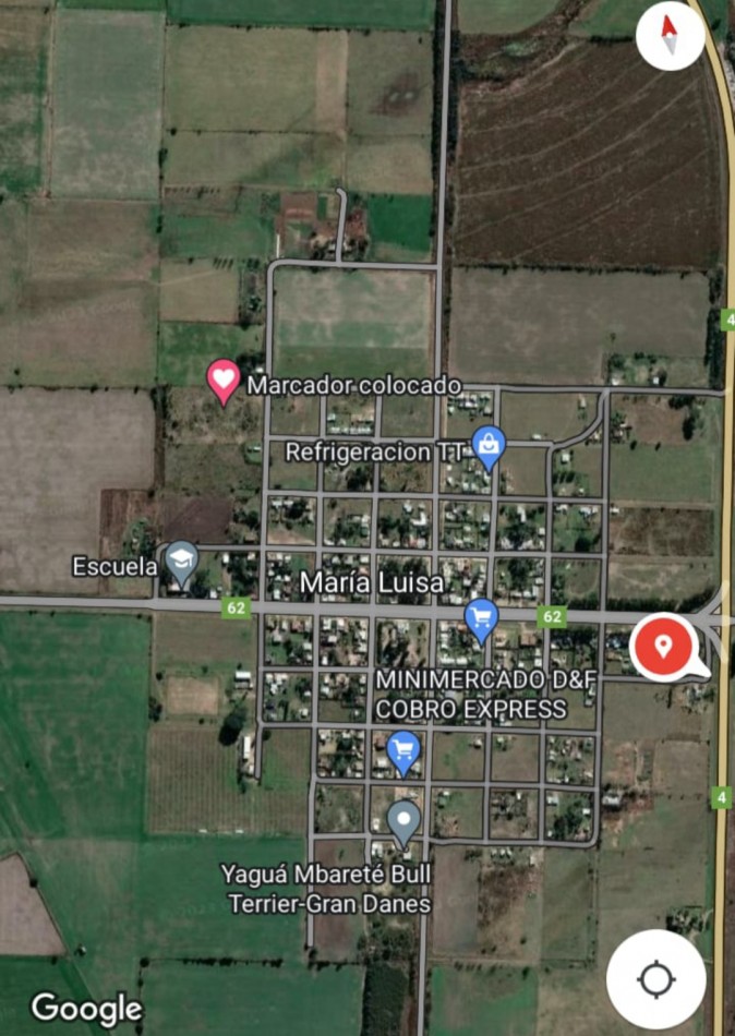 Campo en venta en Maria Luisa 