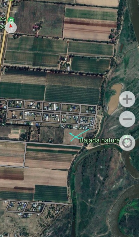 Terreno en venta con vista al rio 