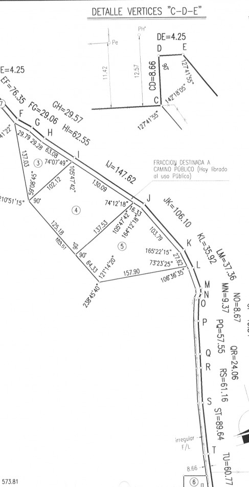 Campo con vista al rio en venta en Helvecia 