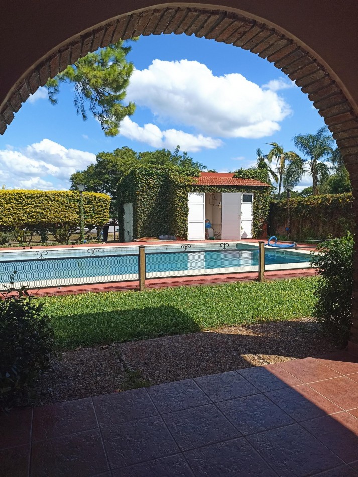 Casa sobre el rio, un verdadero paraiso en Los Zapallos 