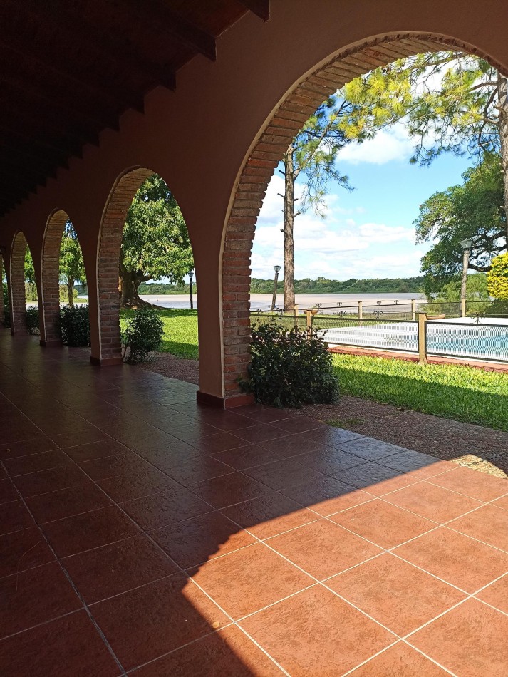 Casa sobre el rio, un verdadero paraiso en Los Zapallos 