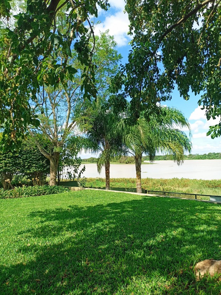 Casa sobre el rio, un verdadero paraiso en Los Zapallos 
