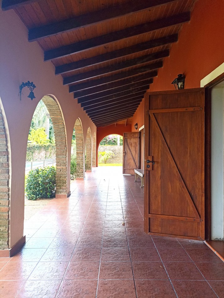 Casa sobre el rio, un verdadero paraiso en Los Zapallos 